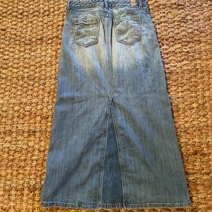 Maurices denim skirt